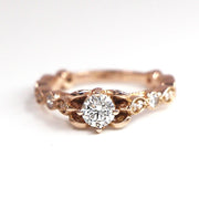 Picture of art deco diamond engagement ring antique