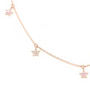 Picture of diamond bracelet star charm bracelet