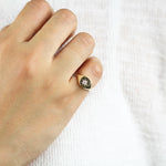 Load image into Gallery viewer, Picture of polaris signet ring diamond signet ring 1
