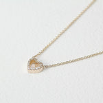 Load image into Gallery viewer, Picture of diamond heart necklace heart diamond
