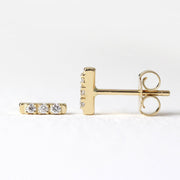 Picture of diamond earrings diamond stud diamond