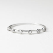 Picture of diamond ring diamond wedding band