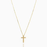 Picture of diamond cross necklace cross necklace