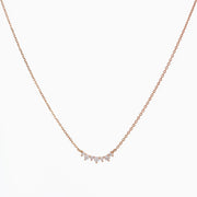 Picture of diamond necklace unique diamond cluster