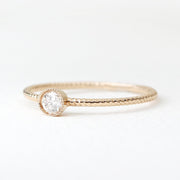 Picture of engagement ring solitaire diamond ring