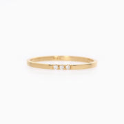 Picture of wedding band diamond ring minimalist