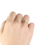 Load image into Gallery viewer, Picture of triple diamond ring three diamond ring
