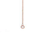 Load image into Gallery viewer, Picture of diamond lariat necklace long y drop
