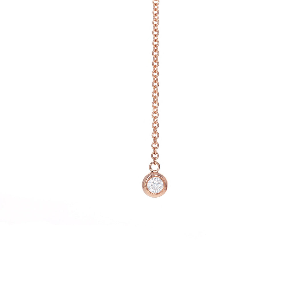 Picture of diamond lariat necklace long y drop