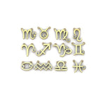 Load image into Gallery viewer, Picture of aquarius zodiac sign diamond earring

