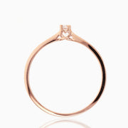 Picture of diamond solitaire ring natural diamond 4