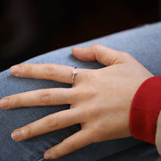 Picture of engagement ring diamond heart ring