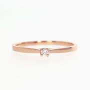 Picture of diamond solitaire ring natural diamond 4