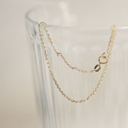 Picture of rolo chain bracelet gold chain bracelet