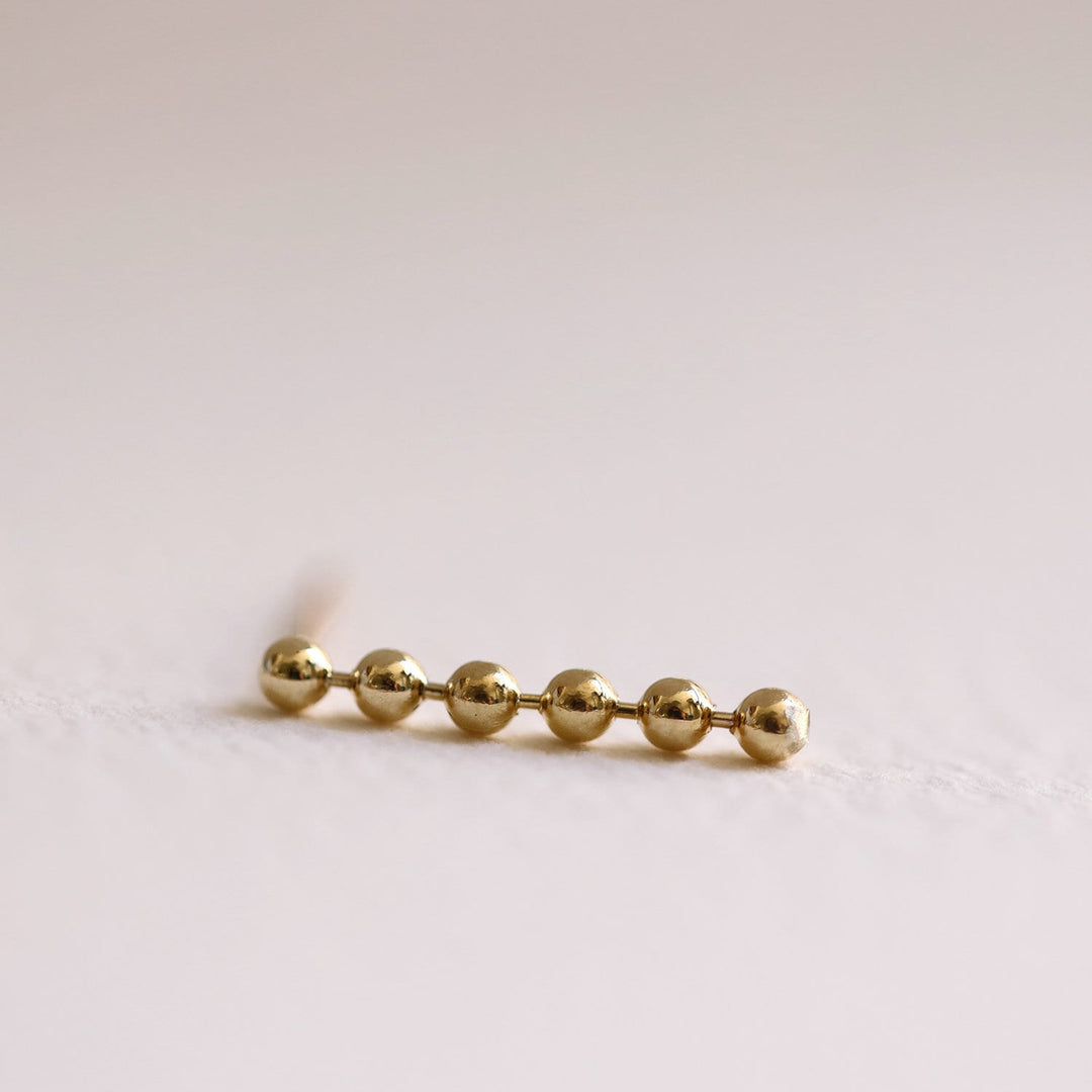Picture of bead drop dangle earrings dainty dangle