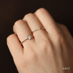 Load image into Gallery viewer, Picture of engagement ring engagement band diamond
