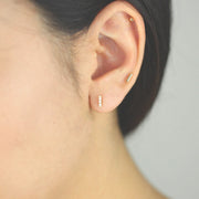Picture of diamond earrings diamond stud diamond