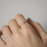 Load image into Gallery viewer, Picture of diamond cross ring diamond wedding band
