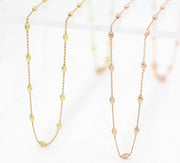 Picture of 14k gold beads by yard necklace bead