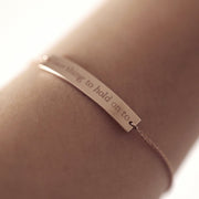 Picture of coordinate bracelet name bracelet