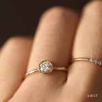 Load image into Gallery viewer, Picture of engagement ring engagement band diamond
