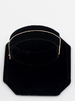 Load image into Gallery viewer, Picture of 14k solid gold 10mm ball chain anklet
