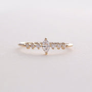 Picture of marquise diamond wedding band marquise