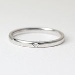 Load image into Gallery viewer, Picture of diamond wedding band couples ring
