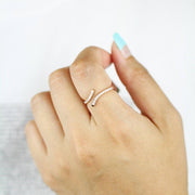 Picture of unique diamond ring diamond set ring