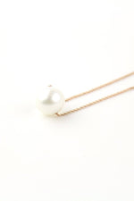 Load image into Gallery viewer, Picture of pearl necklace 65mm natural freshwater
