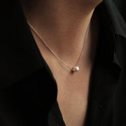 Picture of pearl necklace 65mm natural freshwater
