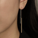 Load image into Gallery viewer, Picture of drop earrings dangle earring minimalist
