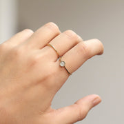 Picture of cluster diamond ring natural diamond