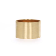 Picture of 12mm flat band 14k gold flat band flat