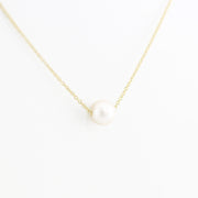 Picture of pearl necklace 65mm natural freshwater