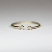 Picture of diamond wedding ring diamond open ring