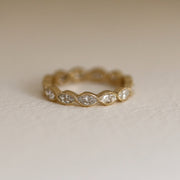 Picture of marquise diamond band diamond full