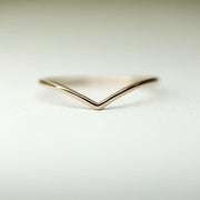 Picture of chevron ring engagement ring guard ring