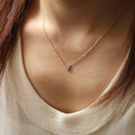 Load image into Gallery viewer, Picture of diamond heart pendant necklace pave
