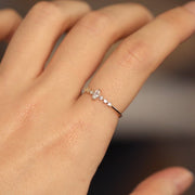 Picture of marquise diamond wedding band marquise