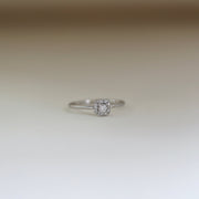 Picture of cushion shape halo ring diamond halo