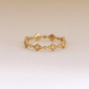 Picture of vintage art deco diamond wedding ring