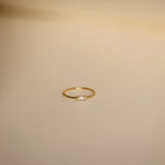 Load image into Gallery viewer, Picture of baguette white sapphire ring band
