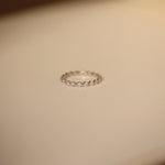 Load image into Gallery viewer, Picture of diamond wedding band diamond ring full
