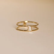 Picture of baguette diamond ring baguette diamond 1