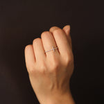 Load image into Gallery viewer, Picture of diamond cross ring diamond ring cross
