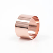 Picture of 12mm flat band 14k gold flat band flat