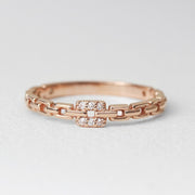 Picture of diamond ring 14k solid gold diamond