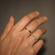 Picture of open cuff ring 14k gold open ring open