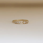Picture of diamond large wedding band guard ring
